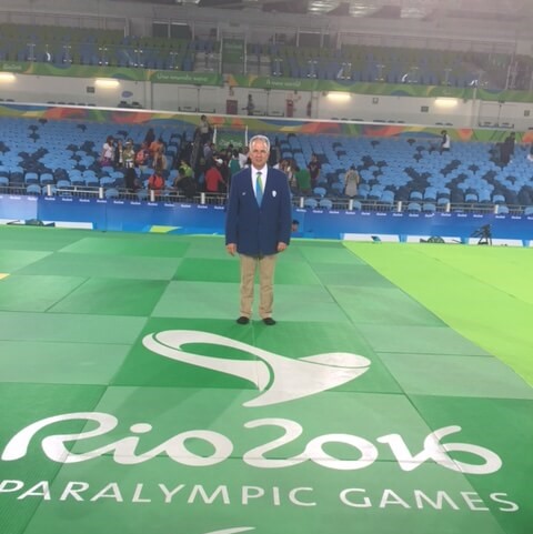 Dr. Gregory Moore at the 2016 Rio Paralympic Games